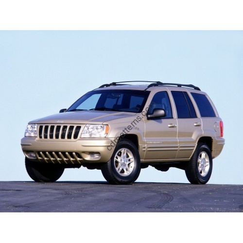 Jeep Grand Cherokee 2 generation WJ 1999-2004 - Pattern for rear windows Jeep Grand Cherokee 2 generation WJ 1999-2004 - Pattern for rear windows