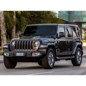 Jeep Wrangler 5 dv., 4th generation, JL (11.2017 - 2025) Front side glass pattern