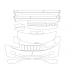 Jeep Grand Cherokee (WK_rest) Overland 2014 - pattern for the body