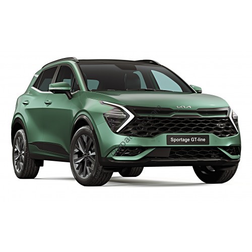 Kia Sportage 2022 - the pattern of the interior