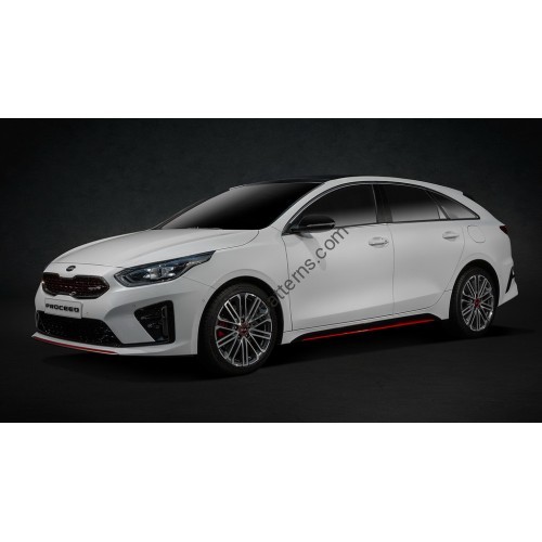 Kia Proceed (2019) - Multimedia screen template