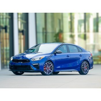 Kia Forte 3 generation (BD) 2018 - 2024 Front side glass pattern