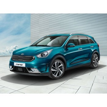 Kia Niro 5 doors, 1st generation, DE (02.2016 - present) Front side glass pattern