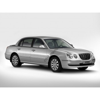 KIA OPIRUS 2005-2011 - pattern for car mats