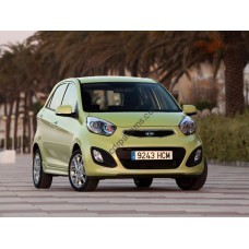 Kia Picanto hatchback 5 dv., 2nd generation, TA (03.2011 - 2017) - Pattern for rear windows Kia Picanto hatchback 5 dv., 2nd generation, TA (03.2011 - 2017) - Pattern for rear windows