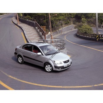 KIA RIO 2 2005-2011 - pattern for car mats