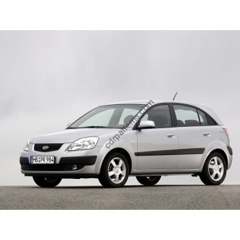 Kia Rio 2 (2005-2011) Front side glass pattern