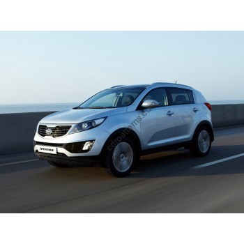 Kia Sportage 3 generation, SL (08.2010 - 03.2014) - Pattern for rear windows