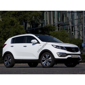 Kia Sportage (SL)[EU] 2013 - pattern for the body