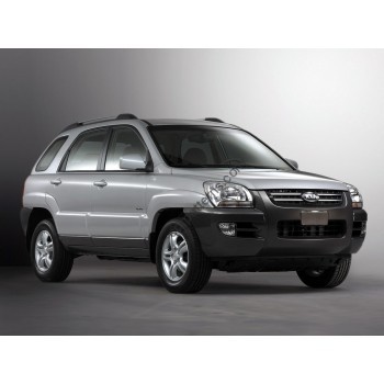 KIA SPORTAGE II 2004-2010 - pattern for car EVA mats