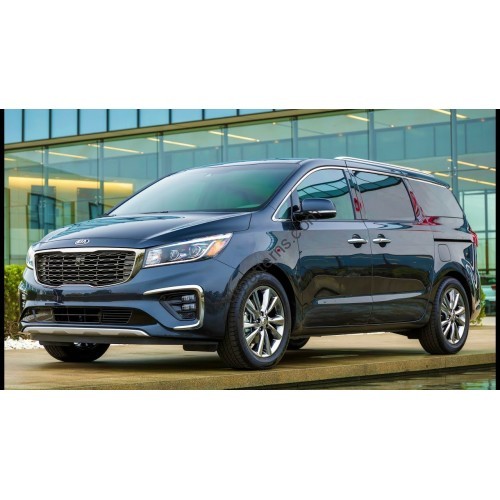 Kia Carnival sedona 2019 front and rear bumper - pattern for the body