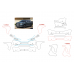 Kia Carnival (2021) front - pattern for the body Kia Carnival (2021) front - pattern for the body