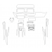 Kia Seltos 2024 - the pattern of the interior