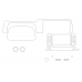 Kia Sonet 2021 - the pattern of the interior