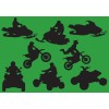 Patterns for motor vehicles (ATVs, snowmobiles, and motorcycles) Patterns for motor vehicles (ATVs, snowmobiles, and motorcycles)