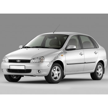 Vaz Kalina 1 - sedan - Pattern for rear windows