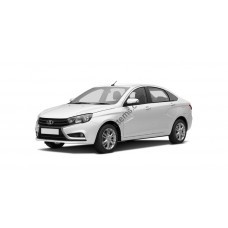 LADA VESTA sedan - pattern for EVA car trunk mats