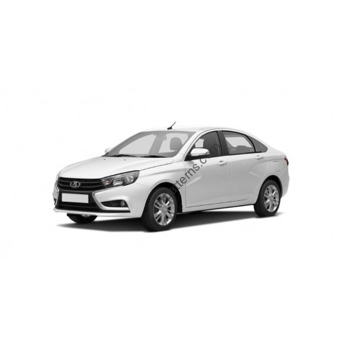 LADA VESTA SW upper floor - pattern for EVA car trunk mats