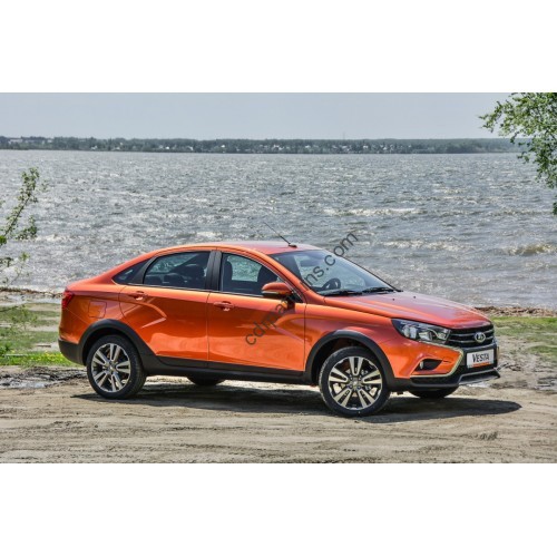 Lada Vesta Cross 2018, 1st generation (04.2018 - 07.2022) - headlight pattern