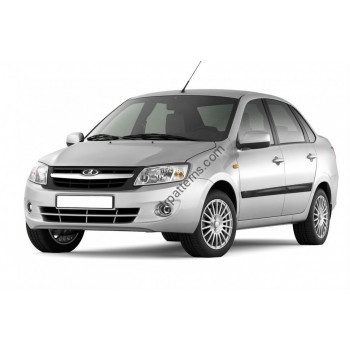 Vaz Granta - sedan - Pattern for rear windows