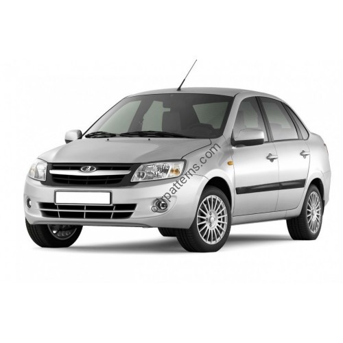 Vaz Granta - sedan - Pattern for rear windows