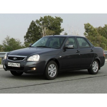 LADA PRIORA sedan - pattern for EVA car trunk mats