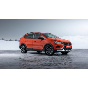 Lada Iskra Cross — front, sills - pattern for the body