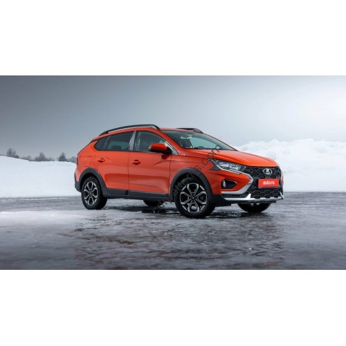 Lada Iskra Cross — front, sills - pattern for the body