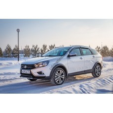 LADA VESTA SW lower floor - pattern for EVA car trunk mats