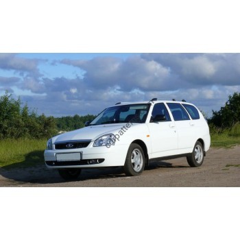 LADA PRIORA station wagon - pattern for EVA car trunk mats