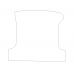 LADA LARGUS 5 seats - pattern for EVA car trunk mats