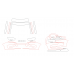 Lada Vesta 2023 front part - pattern for the body