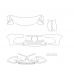 Lada Vesta Sport 2018, sedan, 1st generation (08.2018 - 05.2022) - pattern for the body