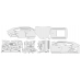 Lamborghini Urus Base (2019–2024) — full body - pattern for the body