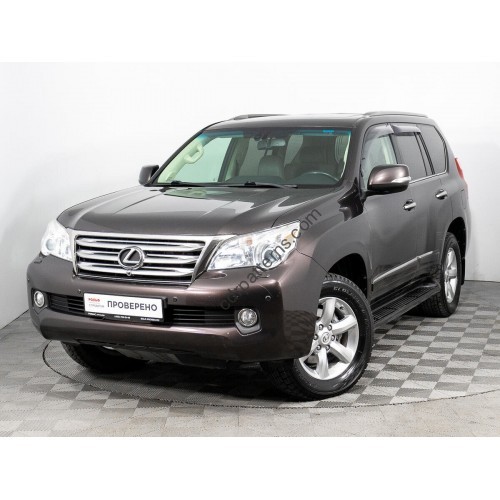 Lexus GX 2013 bumper and headlights - pattern for the body