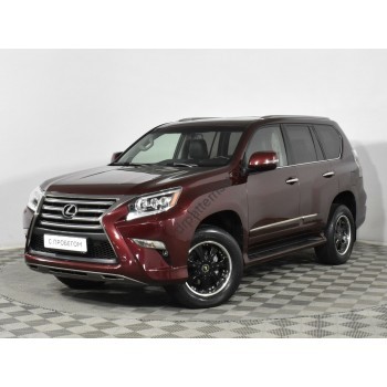 Lexus GX 2014 bumper and headlights - pattern for the body