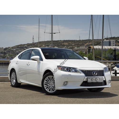 Lexus ES 2013 bumper, headlights, mirrors - pattern for the body
