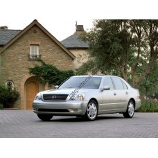 Lexus LS III  430 (2000-2003) - pattern for car EVA mats