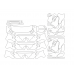 Lexus GX (J15_rest) 2014 - pattern for the body