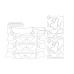 Lexus GX 2014 bumper and headlights - pattern for the body