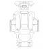 Lexus LX 570 (2018) - pattern for the body