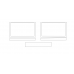 Lexus LX 570 2016 rear screens - Multimedia screen template