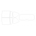 Lexus LX600 4th generation, J310 (10.2021 - 2025) - Pattern for rear windows