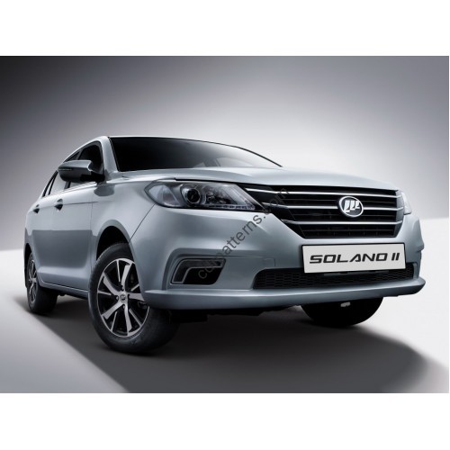 Lifan Solano 2 generation 650 (2016-present) Front side glass pattern