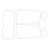 Lifan X70 5-door, 1 generation (09.2017 - 04.2022) - Pattern for rear windows