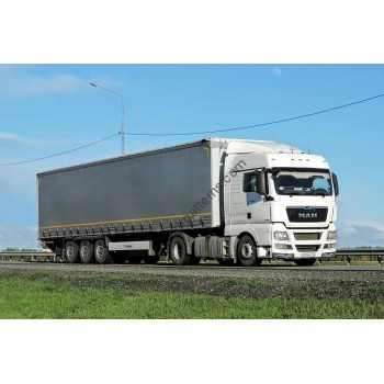 Man TGX 18.480 (2007) - the pattern on the truck cabin
