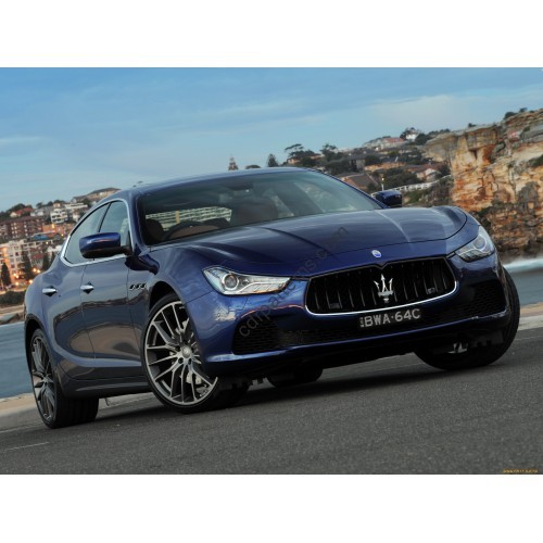 Maserati Ghibli 2014 - Multimedia screen template