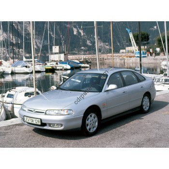 Mazda 626 - 4 generation, GE (08.1991 - 04.1997) Front side glass pattern