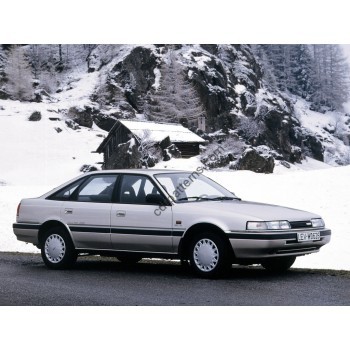 Mazda 626 sedan, 3 generation, GD (05.1987 - 07.1991) Front side glass pattern