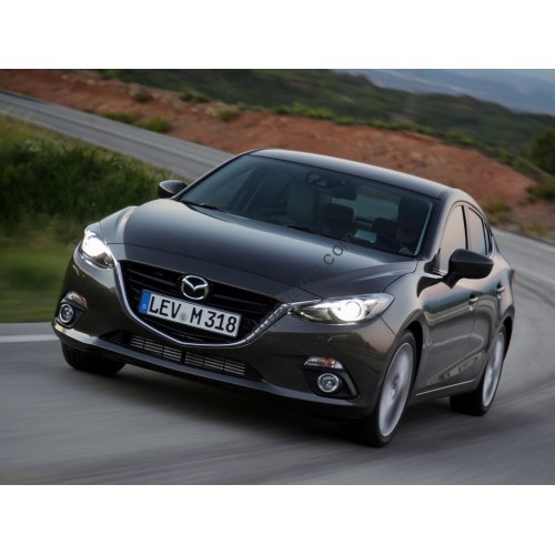 Mazda 3 - 3 generation BM (2013 - 2019) sedan - Pattern for rear windows